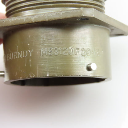 Burndy MS3120F20-16P 16P Size 20 Circular Wall Mount Electrical Connector