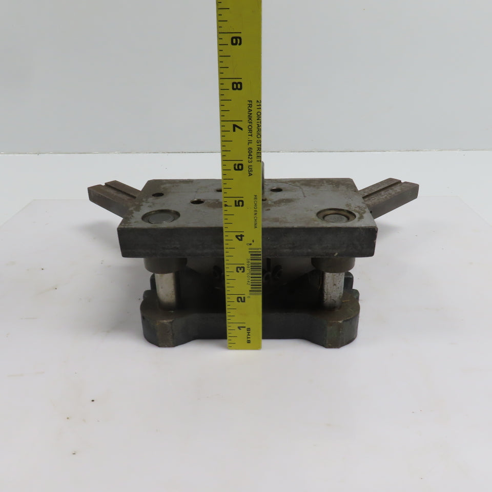 2 Post Punch Press Die Set/Shoe 4-1/2" FB x 4-1/4" W 4" Throat