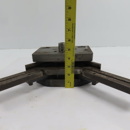2 Post Punch Press Die Set/Shoe 4-1/2" FB x 4-1/4" W 4" Throat