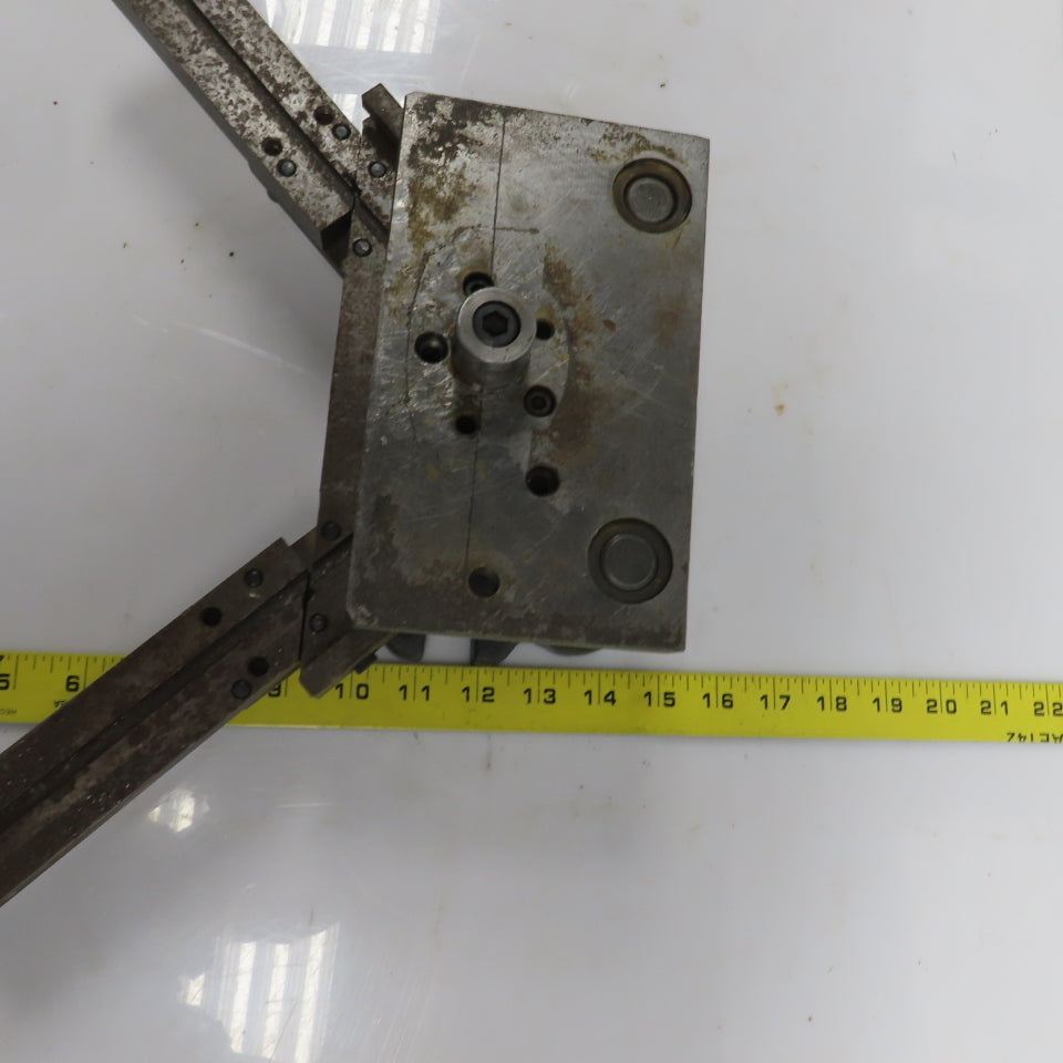 2 Post Punch Press Die Set/Shoe 4-1/2" FB x 4-1/4" W 4" Throat