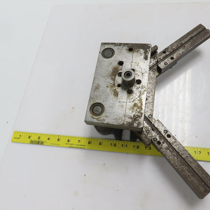 2 Post Punch Press Die Set/Shoe 4-1/2" FB x 4-1/4" W 4" Throat