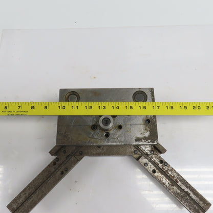 2 Post Punch Press Die Set/Shoe 4-1/2" FB x 4-1/4" W 4" Throat