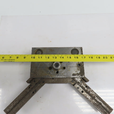 2 Post Punch Press Die Set/Shoe 4-1/2" FB x 4-1/4" W 4" Throat