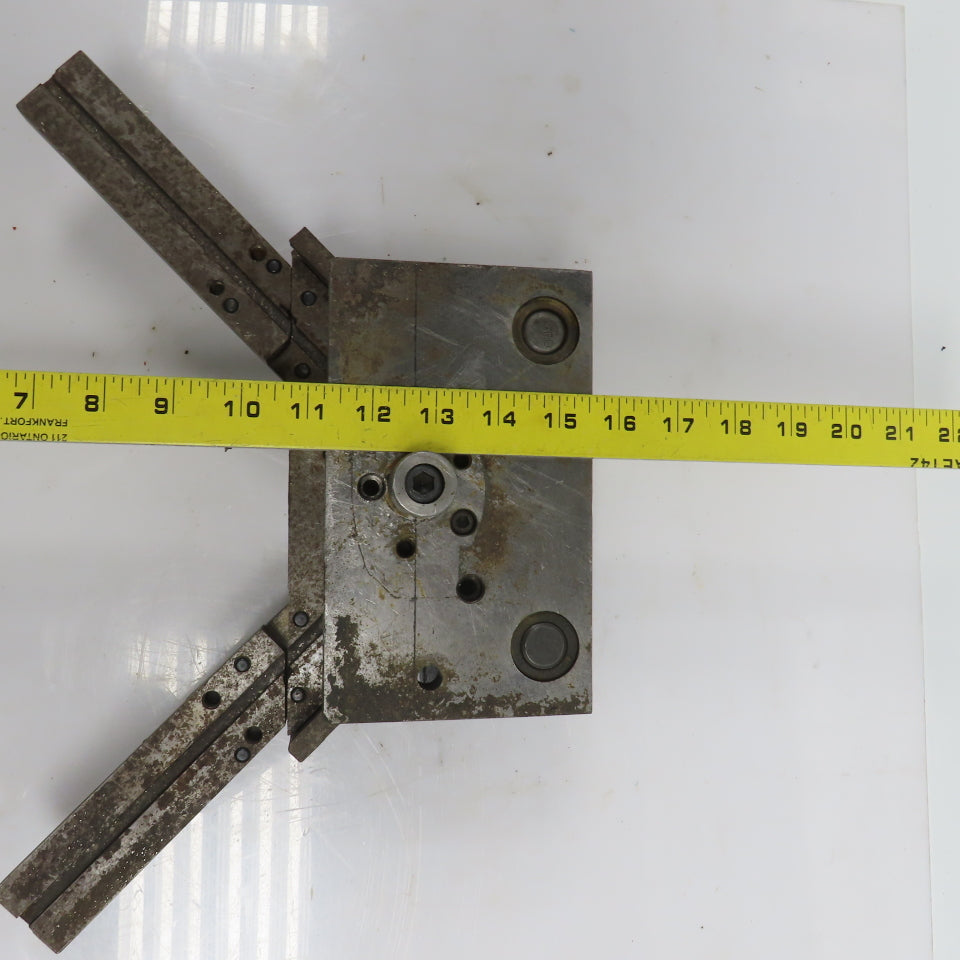 2 Post Punch Press Die Set/Shoe 4-1/2" FB x 4-1/4" W 4" Throat