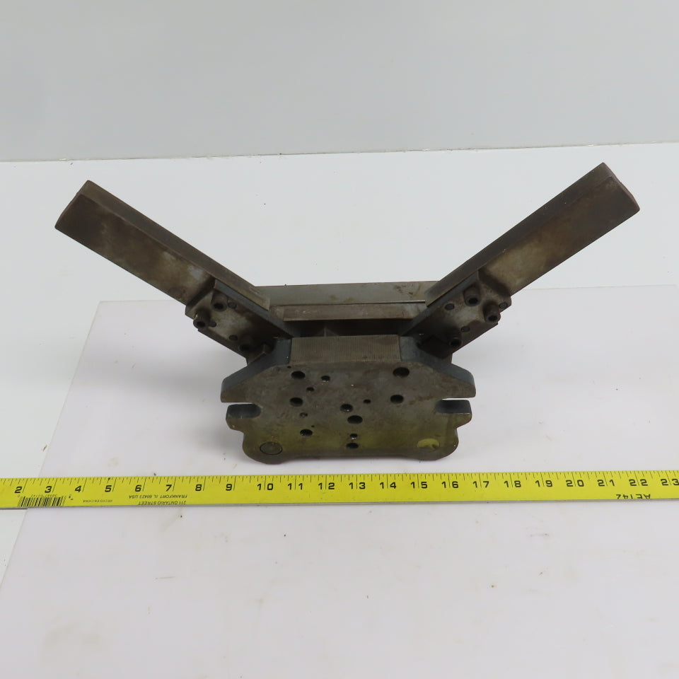 2 Post Punch Press Die Set/Shoe 4-1/2" FB x 4-1/4" W 4" Throat