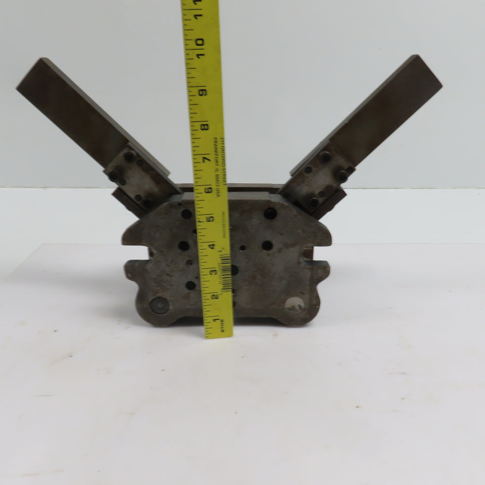 2 Post Punch Press Die Set/Shoe 4-1/2" FB x 4-1/4" W 4" Throat