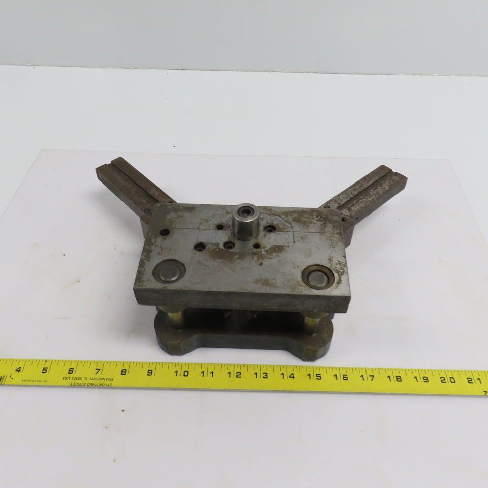 2 Post Punch Press Die Set/Shoe 4-1/2" FB x 4-1/4" W 4" Throat