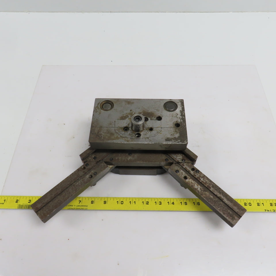2 Post Punch Press Die Set/Shoe 4-1/2" FB x 4-1/4" W 4" Throat