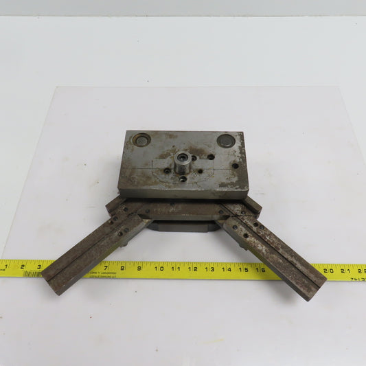 2 Post Punch Press Die Set/Shoe 4-1/2" FB x 4-1/4" W 4" Throat