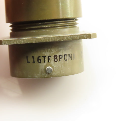 L16TF8PONA Amphenol Style 8P Size 16 Circular Wall Mount Electrical Connector