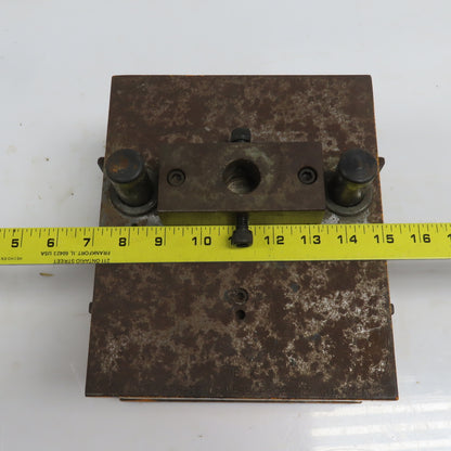 Double Sided Offset Post Punch Press Die/Shoe Set 9-1/2" FB x 8" W 5-1/8" Throat