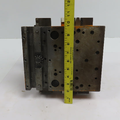 Double Sided Offset Post Punch Press Die/Shoe Set 9-1/2" FB x 8" W 5-1/8" Throat