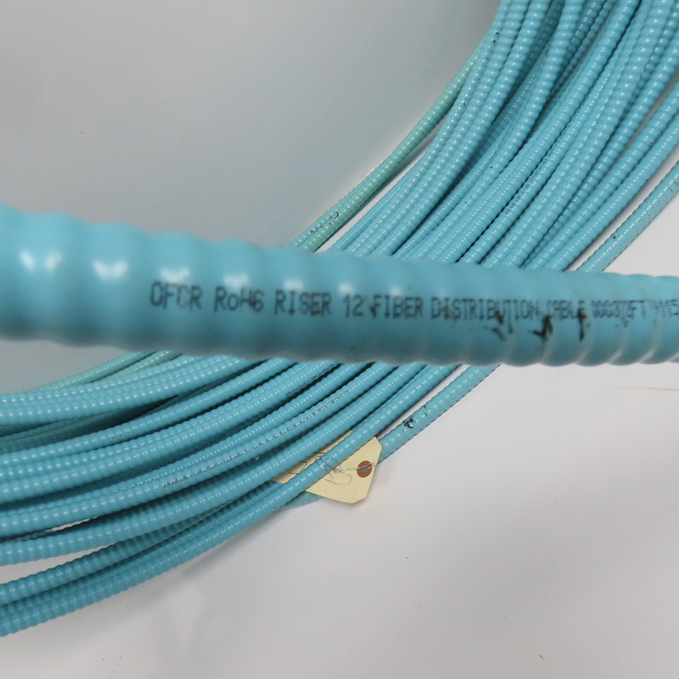 Fiber Savvy FB13-5593 Armored Multimode 50/125 Indoor Distribution Cable 257'