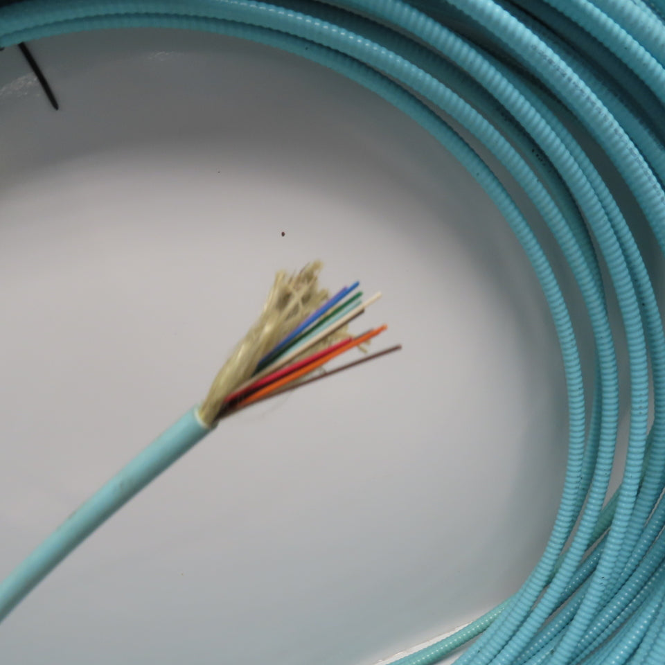 Fiber Savvy FB13-5593 Armored Multimode 50/125 Indoor Distribution Cable 257'