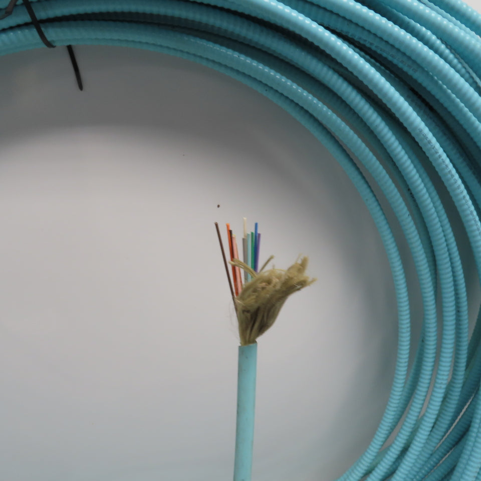 Fiber Savvy FB13-5593 Armored Multimode 50/125 Indoor Distribution Cable 257'