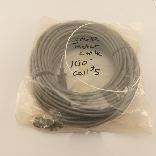 Telonic Berkeley Smoke Meter Cable Assembly 6 Pin Male Female Termination 100'