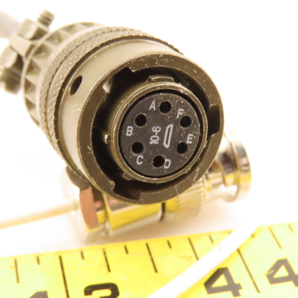 Telonic Berkeley Smoke Meter Cable Assembly 6 Pin Male Female Termination 43'