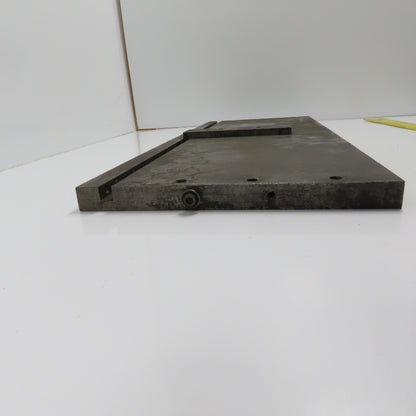 32"L x 12"W x 1" Jig Fixture Setup W/ 1/2" x 1/2" Groove Mild Steel