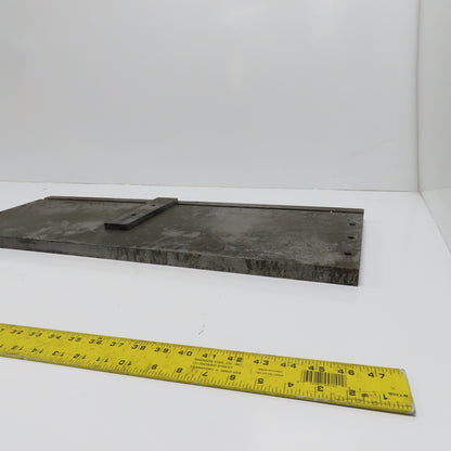 32"L x 12"W x 1" Jig Fixture Setup W/ 1/2" x 1/2" Groove Mild Steel