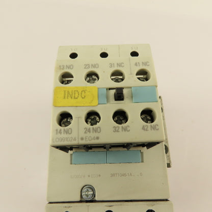 Siemens 3RT1046-1AG20 Contactor 95A 45kW 3 Pole 110V Coil