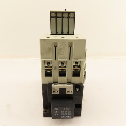Siemens 3RT1046-1AG20 Contactor 95A 45kW 3 Pole 110V Coil