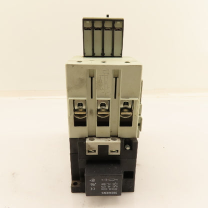Siemens 3RT1046-1AG20 Contactor 95A 45kW 3 Pole 110V Coil