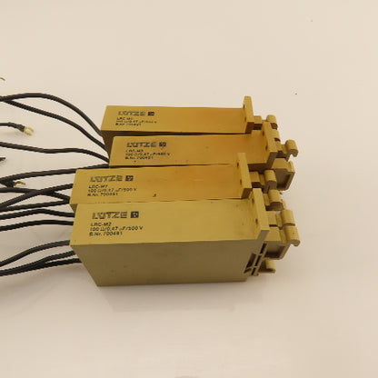 Lutze LRC-M2 Motor Suppression Protection 30kW 500V 100Ohm Lot Of 4