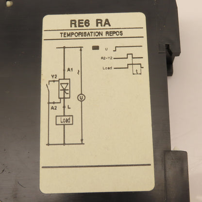 Telemecanique RE6 RA21MW7 Timing Relay 3-300s 24-240V
