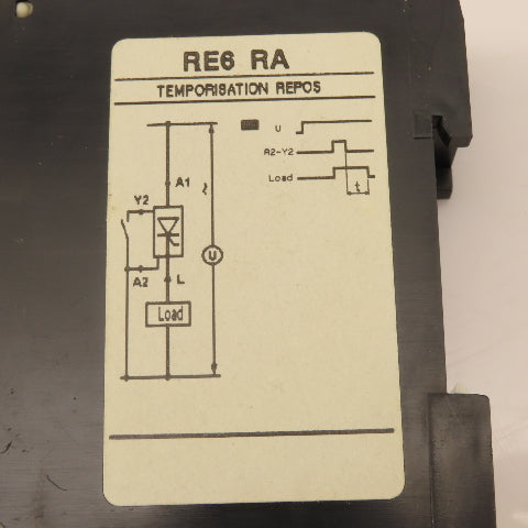 Telemecanique RE6 RA21MW7 Timing Relay 3-300s 24-240V
