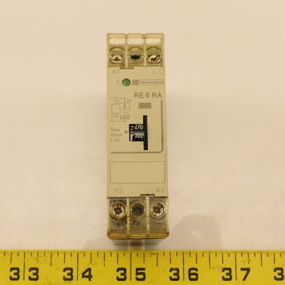 Telemecanique RE6 RA21MW7 Timing Relay 3-300s 24-240V