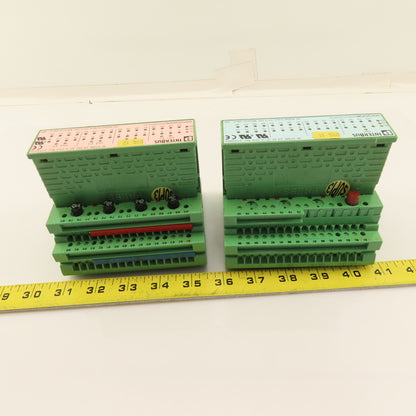 Phoenix Contact 2754985 2754370 I/O Modules 32 Digital I/O 24VDC Set Lot of 2