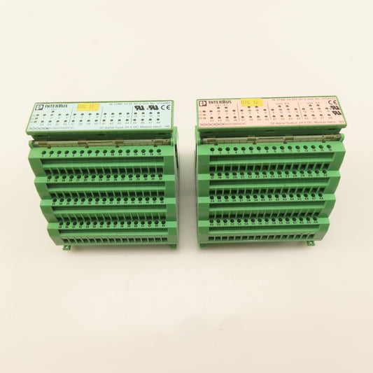 Phoenix Contact 2754985 2754370 I/O Modules 32 Digital I/O 24VDC Set Lot of 2