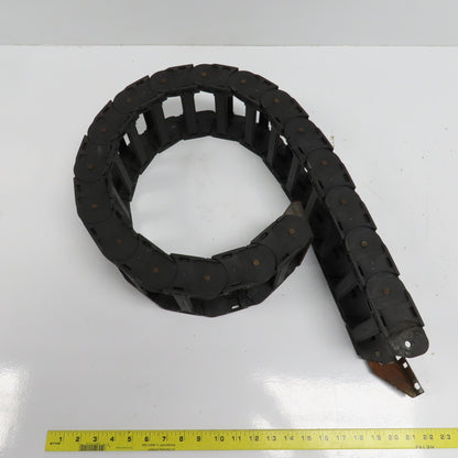 Murrplastik MP 107 54" OAL Energy Chain Cable Carrier 170mm x 38mm ID Open