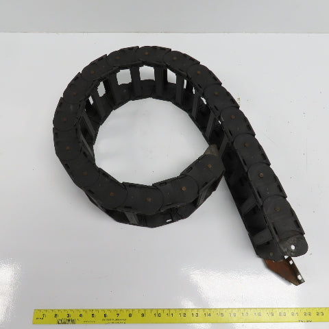Murrplastik MP 107 54" OAL Energy Chain Cable Carrier 170mm x 38mm ID Open