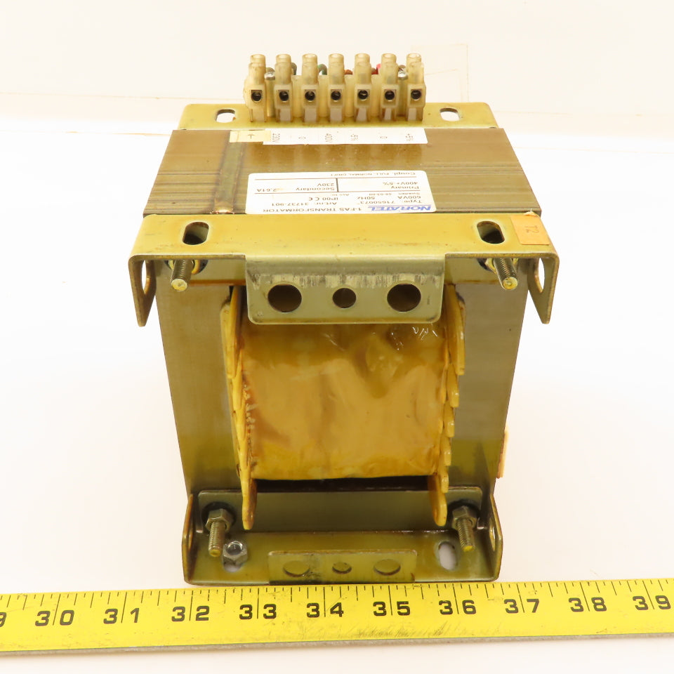 Noratel 71650073 Uvamatic 10MD 400 ±5%HV 230LV 50Hz 600VA Isolation Transformer