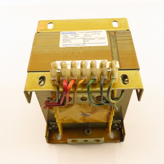 Noratel 71650073 Uvamatic 10MD 400 ±5%HV 230LV 50Hz 600VA Isolation Transformer