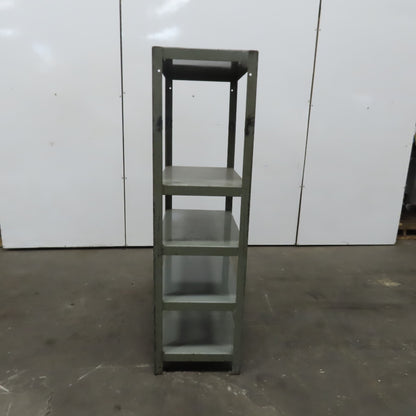Industrial Heavy Gauge 5 Shelf Shelving Unit Tool Parts Storage 30-1/2x18-1/4x65