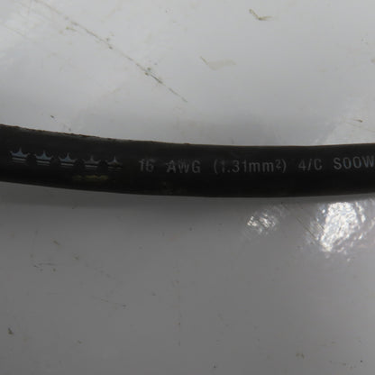 CCI Royal 16AWG 4 Cond SOOW 600V Water Resistant Portable Cord 46'