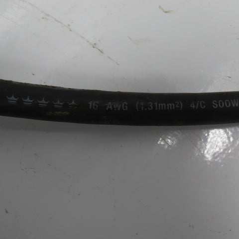 CCI Royal 16AWG 4 Cond SOOW 600V Water Resistant Portable Cord 46'
