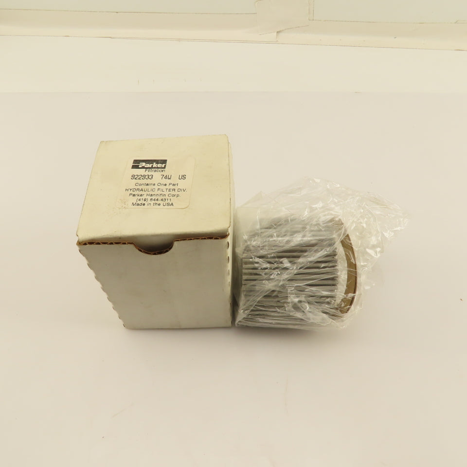 Parker 922933 Hydraulic Filter Element 2-3/4" x 2-5/16" OEM