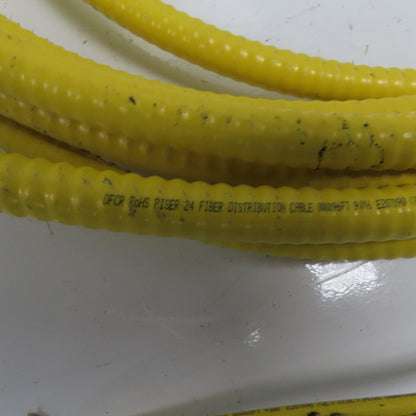 Corning  OFCR RoHS 24 Optical Fiber Armored Riser Distribution Cable 26'