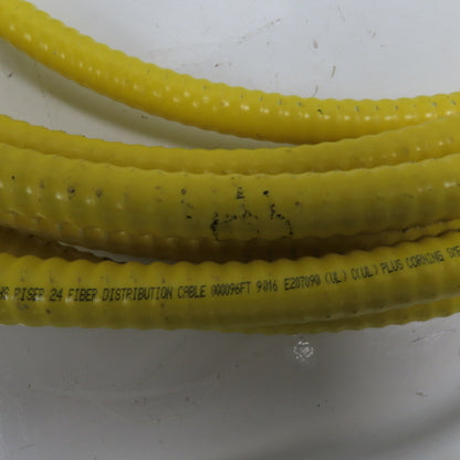 Corning  OFCR RoHS 24 Optical Fiber Armored Riser Distribution Cable 26'