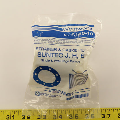 Westwood S150-10 Suntec J,H,S  Pump Strainer & Gasket Kit Lot Of 24