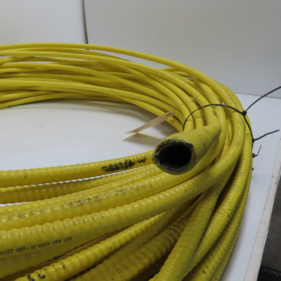 Corning OFCR RoHS 24 Optical Fiber Armored Riser Distribution Cable 265'