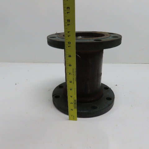 Weldbend 5" x 5" Concentric Flanged Steel Coupling 8 Bolt 10" OAL