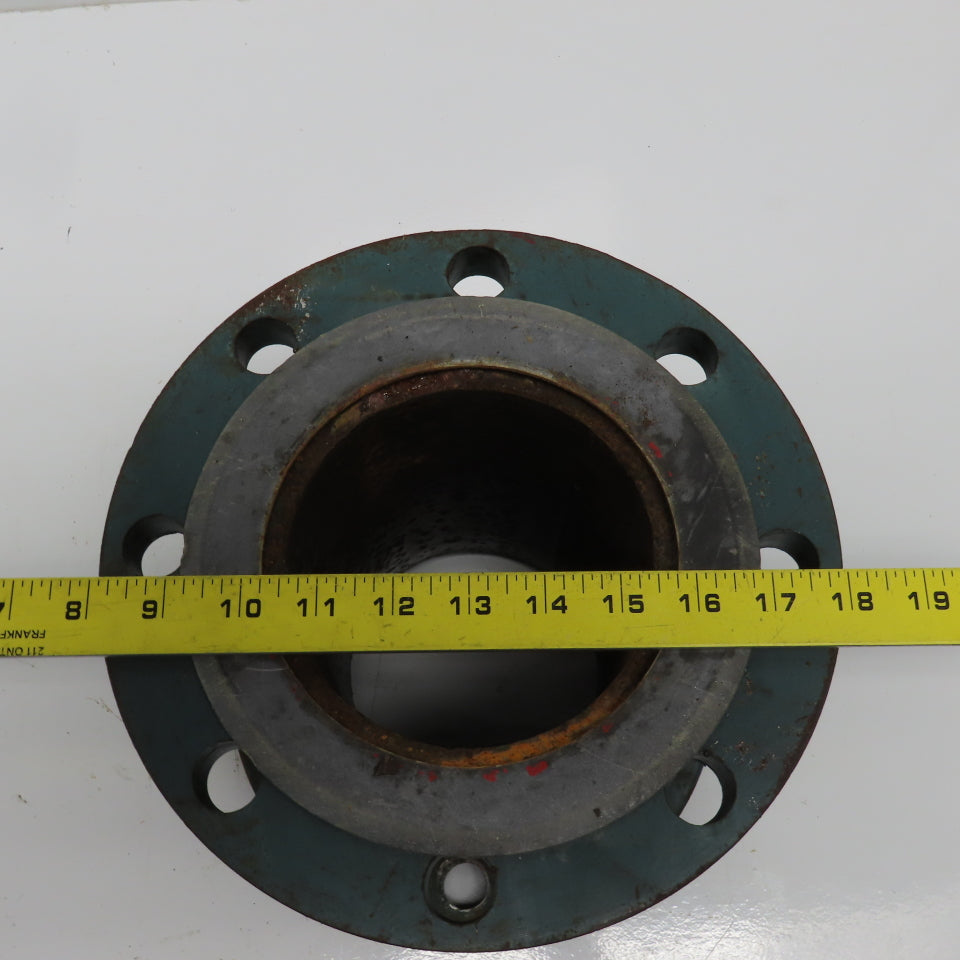 Weldbend 5" x 5" Concentric Flanged Steel Coupling 8 Bolt 10" OAL