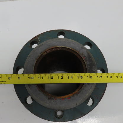 Weldbend 5" x 5" Concentric Flanged Steel Coupling 8 Bolt 10" OAL