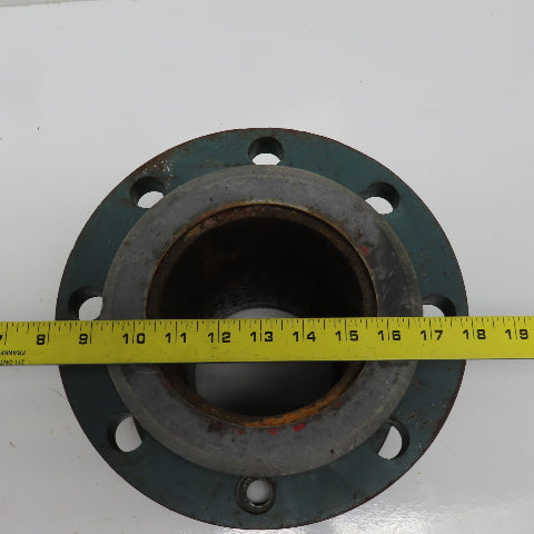 Weldbend 5" x 5" Concentric Flanged Steel Coupling 8 Bolt 10" OAL