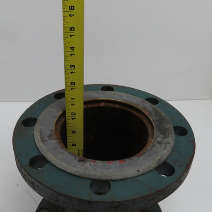 Weldbend 5" x 5" Concentric Flanged Steel Coupling 8 Bolt 10" OAL