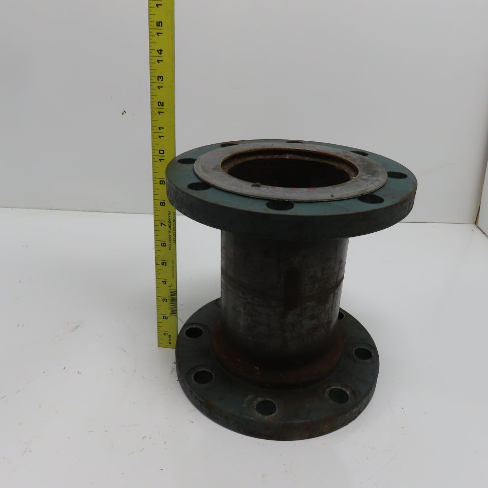 Weldbend 5" x 5" Concentric Flanged Steel Coupling 8 Bolt 10" OAL